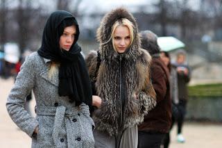 Street style:Winter coats