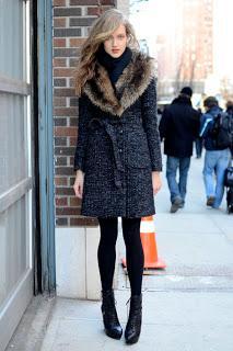 Street style:Winter coats
