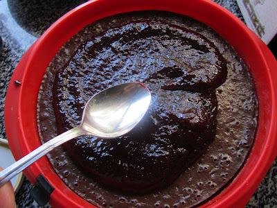 Tarta de queso, chocolate y frambuesa