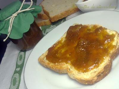 Mermelada de ciruela claudia con azúcar integral de caña e higos secos