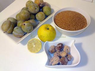 Mermelada de ciruela claudia con azúcar integral de caña e higos secos