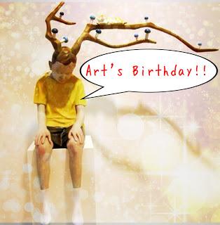 Today is... #artsbirthday 2013
