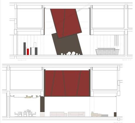 Nueva propuesta para el interiorismo de la vivienda A-cero en Beirut: Planta baja