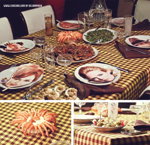 Party Mad men - retro food