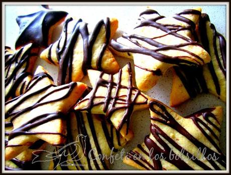 Galletas de almendras, naranja y chocolate y mi primera clase de Amigurumi