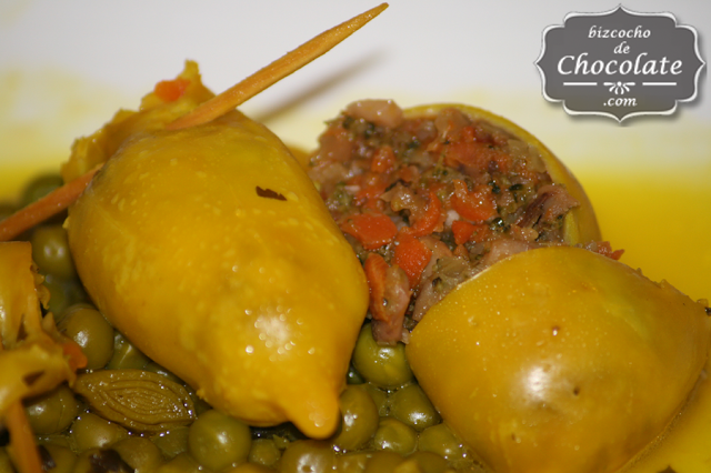 Chipirones Rellenos de Verduras y Gourmet Garden