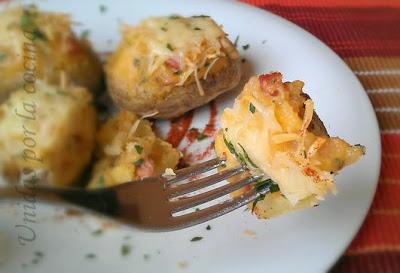 Papitas con Baicon Gratinadas Papitas con Baicon Gratinadas