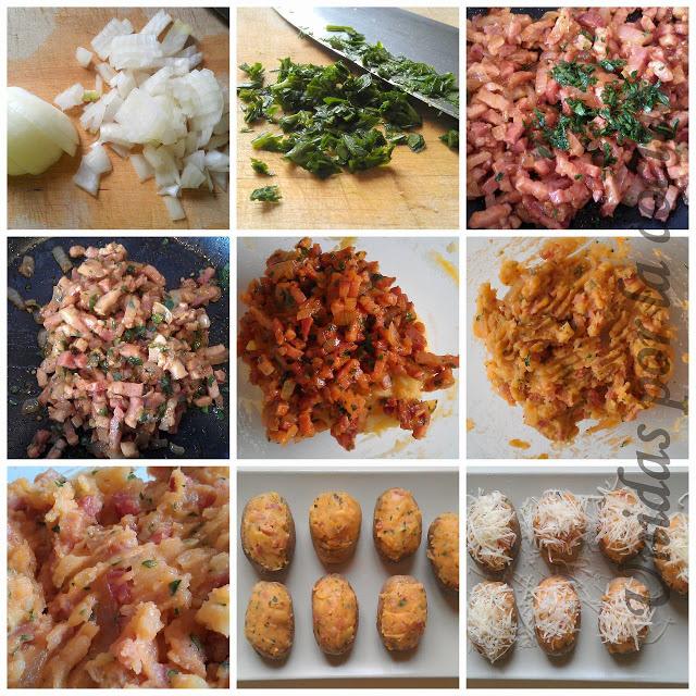 Papitas con Baicon Gratinadas