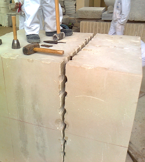 CORTE EN V (CON CUÑAS)