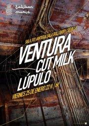 LÚPULO EN CONCIERTO JUNTO A VENTURA Y CUT MILK