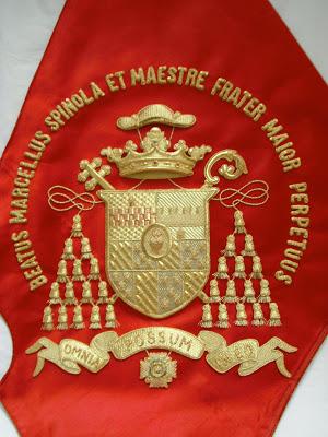 El banderín del beato Cardenal Spínola