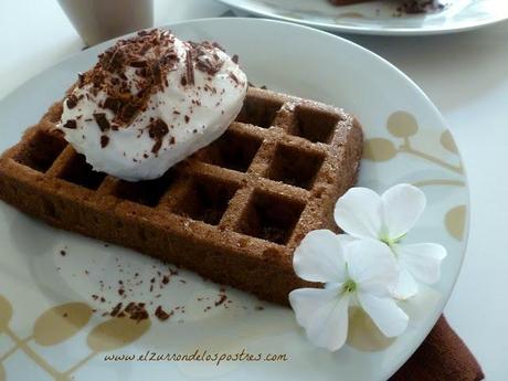 Gofres de Chocolate