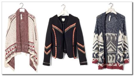 Print étnico en Pull