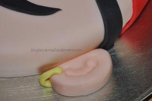 Tarta pirata de fondat Tarta pirata fondant 13