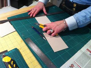 Clases de cartonnage con Mª Luisa