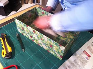 Clases de cartonnage con Mª Luisa