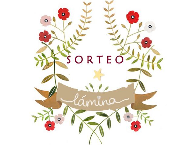 Sorteo ♥ Bonita Lámina enmarcada+packing