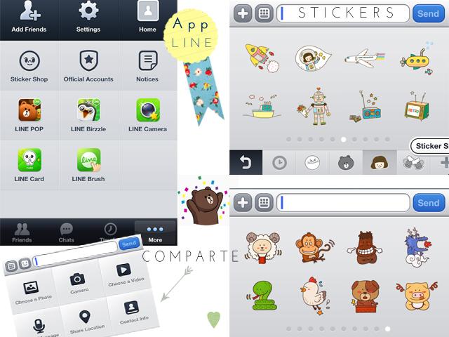 App LINE,alternativa a Whatsapp