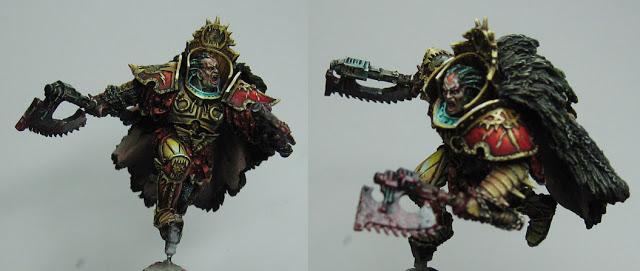 James Wappel Miniature Painting: Avoiding a bloody mess?  Nah...  More Angron