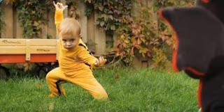 Dragon Baby, el bebé que hace kung fu