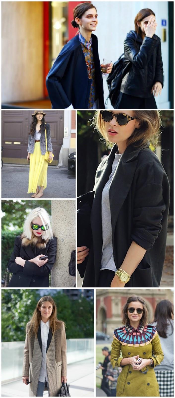street style : chaquetas, abrigos y capas