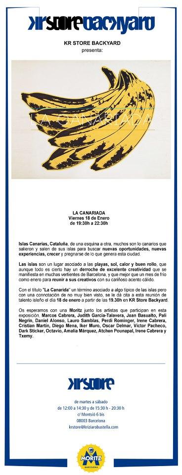 LA CANARIADA - KR Store Backyard