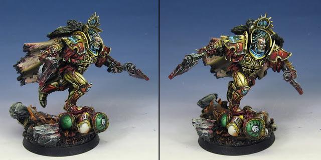 James Wappel Miniature Painting: The first images of a finished Angron...