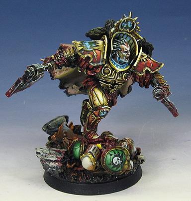 James Wappel Miniature Painting: The first images of a finished Angron...
