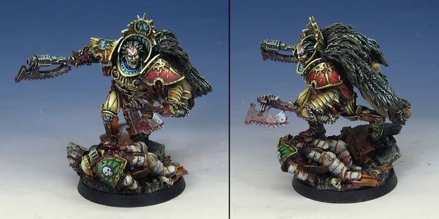 James Wappel Miniature Painting: The first images of a finished Angron...