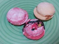 Macarons de frambuesa
