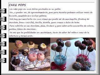 CAKE POPS DE CHOCOLATE Y DE QUESO CAKE POPS DE CHOCOLATE Y DE QUESO