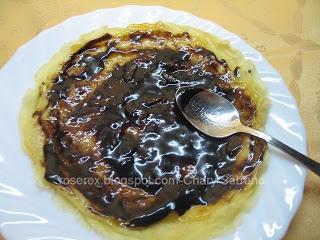 CREPS SIN HUEVO RELLENOS DE NARANJA Y CHOCOLATE CREPS SIN HUEVO RELLENOS DE NARANJA Y CHOCOLATE