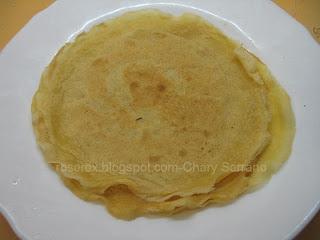 CREPS SIN HUEVO RELLENOS DE NARANJA Y CHOCOLATE CREPS SIN HUEVO RELLENOS DE NARANJA Y CHOCOLATE
