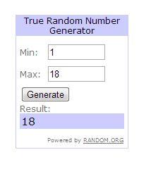 GANADOR DEL SORTEO PRÉSIDENT