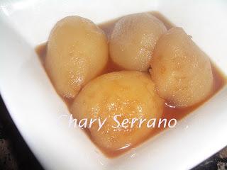 PERAS AL CARAMELO Y CANELA, RETO BBSS