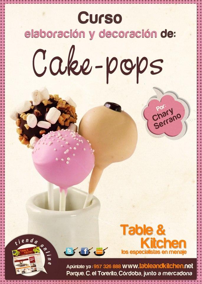 MI CURSO DE CAKE POPS EN EL AULA DE TABLE