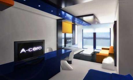 Proyectos de interiorismo diseñados por A-cero para Hoteles