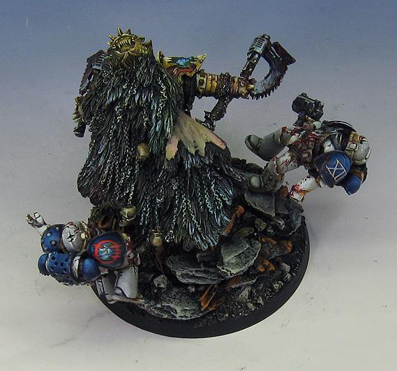 James Wappel Miniature Painting: Back to Angron: the view from above