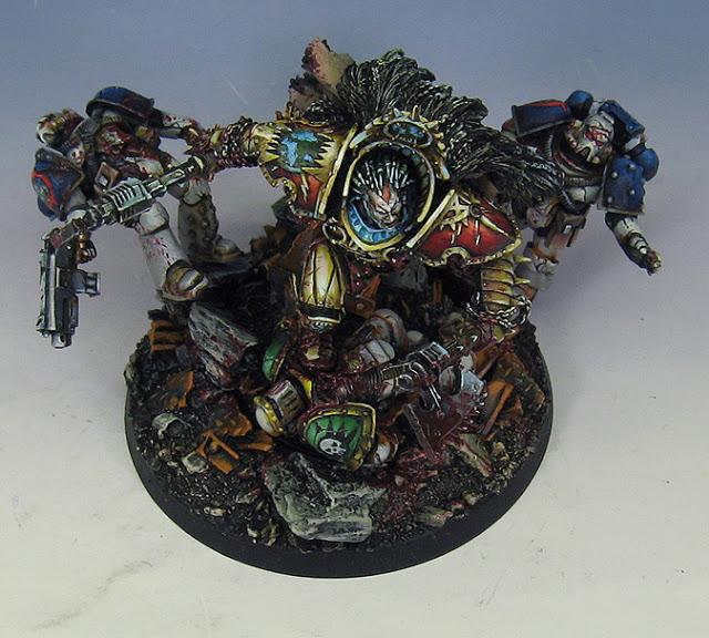 James Wappel Miniature Painting: Back to Angron: the view from above