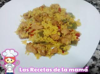 Receta de arroz con pollo al horno