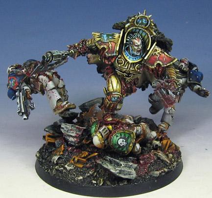 James Wappel Miniature Painting: The whole shebang!  Angron finished!