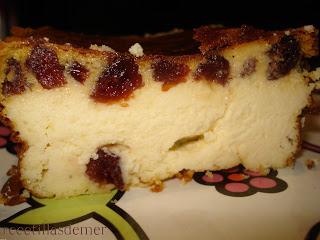 PASTEL DE QUESO Y ARANDANOS