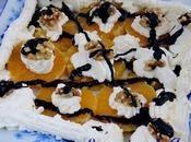 Postre naranja chocolate