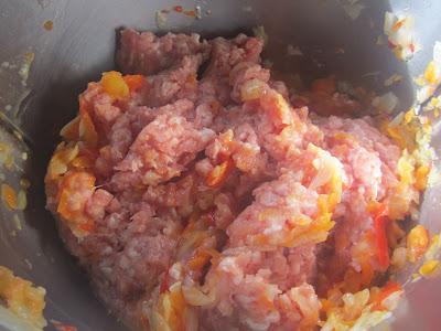 Pastel de calabacín y carne