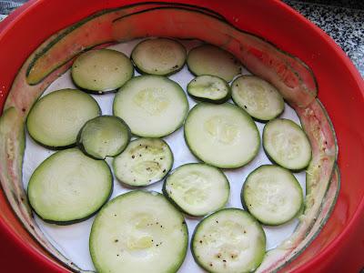 Pastel de calabacín y carne