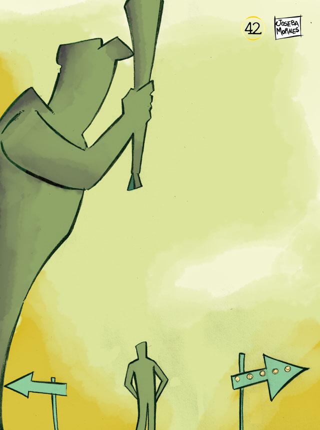 Ilustración de Joseba Morales.