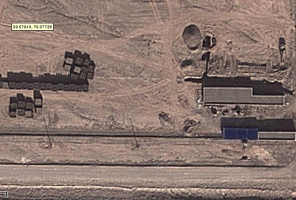 Google Earth localiza base secreta china