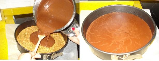 TARTA DE TRES CHOCOLATES