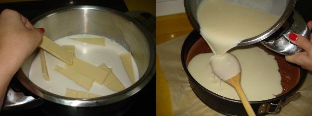 TARTA DE TRES CHOCOLATES