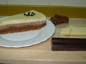 Tarta tres chocolates